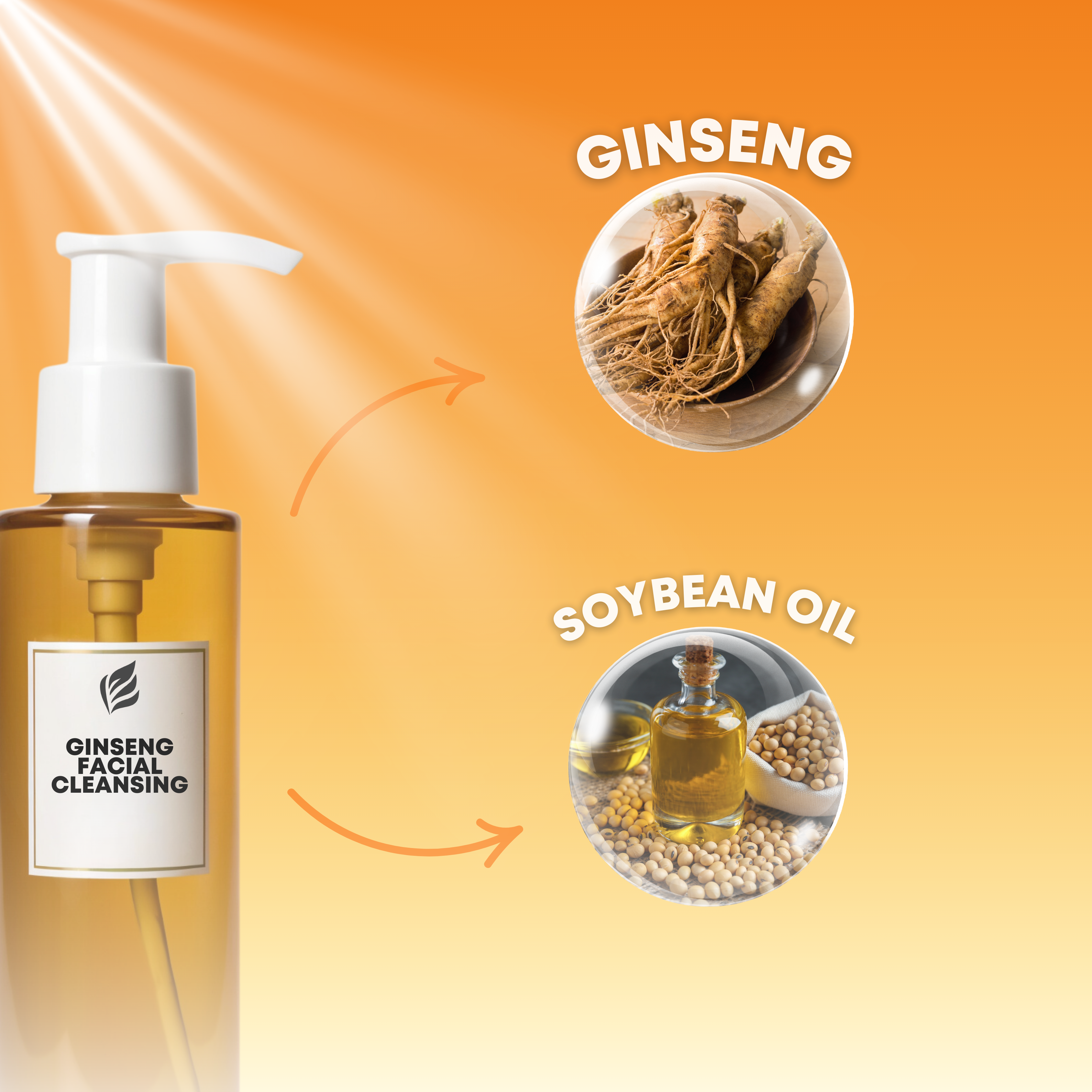 Facial Ginseng Cleansing Oil