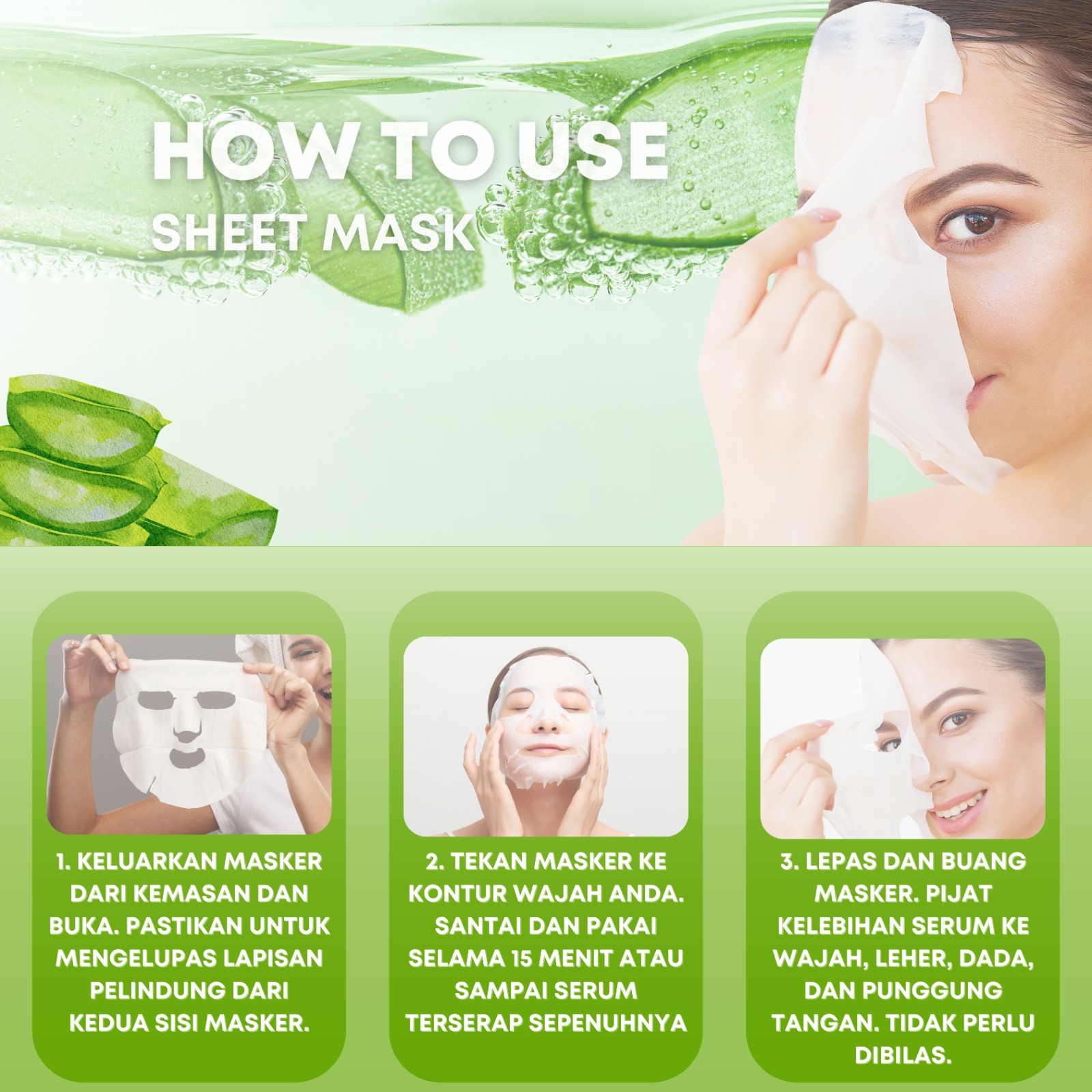 Anti-Aging Retinol Alternative Bakuchiol Facial Sheet Mask