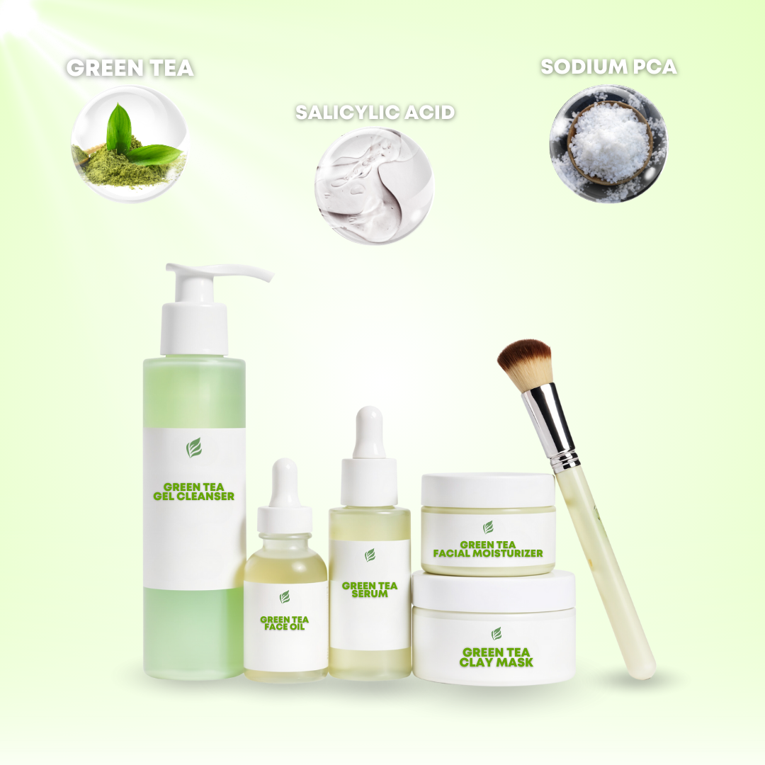 Green Tea Acne Treatment Skincare Set