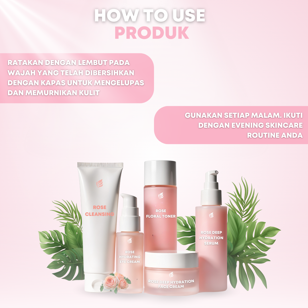 Rose Extract Skin Care Set