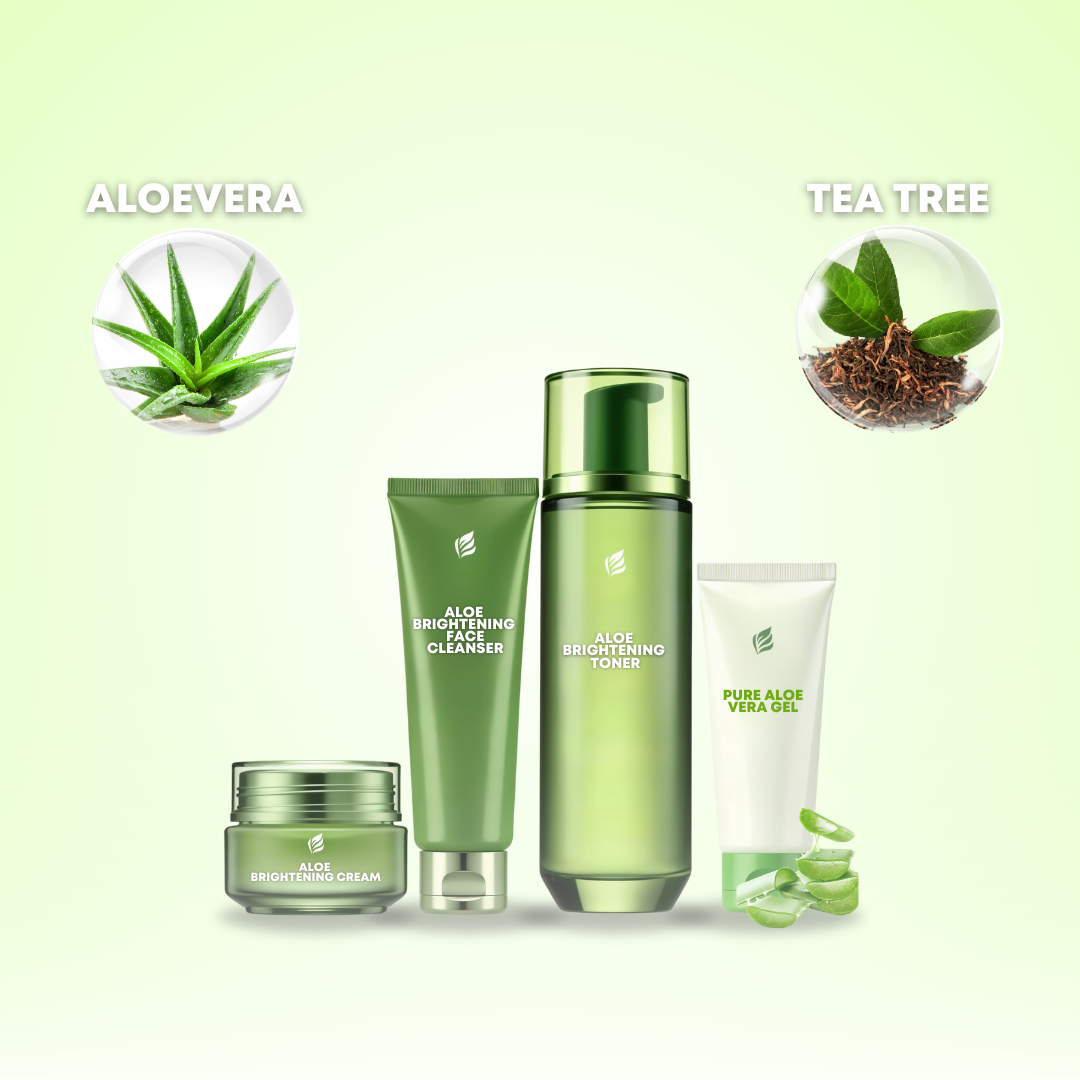 Acne Treatment Cream Aloe Vera Skincare Set