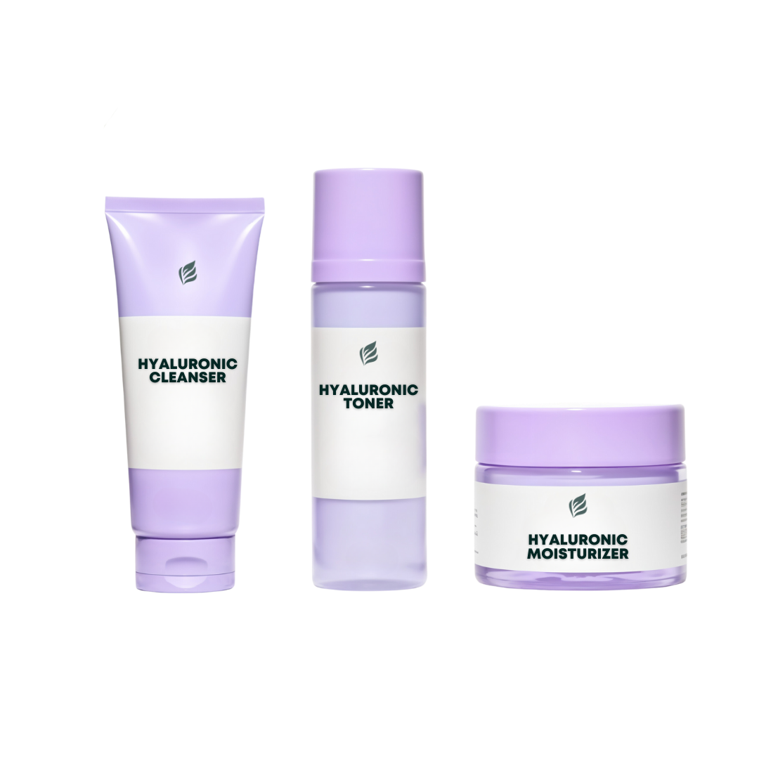 Facial Moisturizer Brightening Hyaluronic Acid Skin Care Set