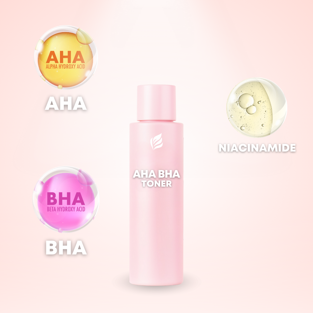 Acne Exfoliating AHA BHA Facial Toner