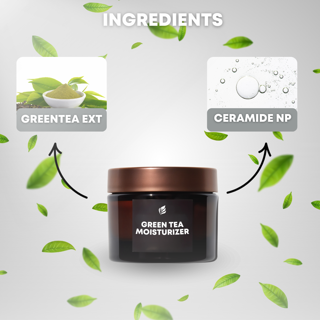 Green Tea Moisturizer with Retinol and Ceramide