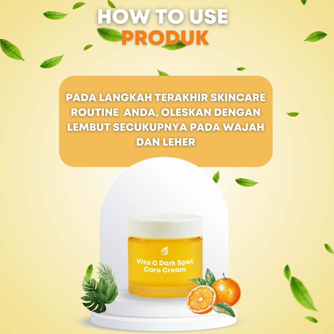 Wholesale Organic Vitamin C Dark Spots Face Cream