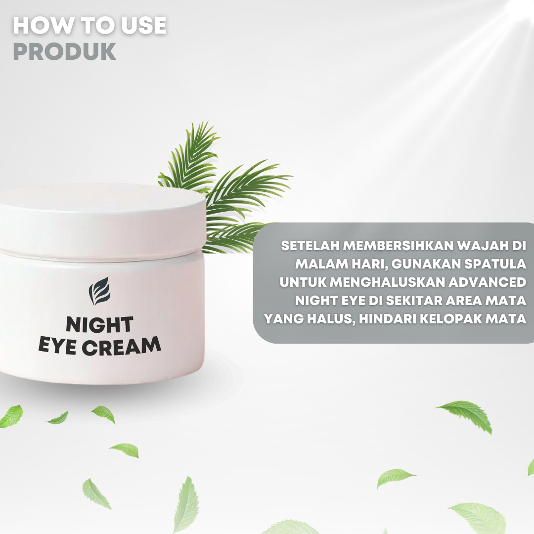 Peptide Moisturizing Night Eye Cream