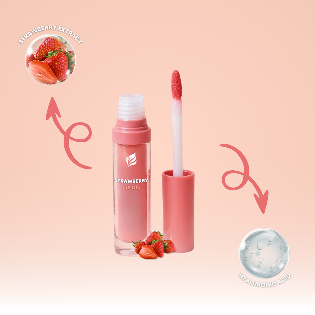 Hydrating Strawberry Lip Oil