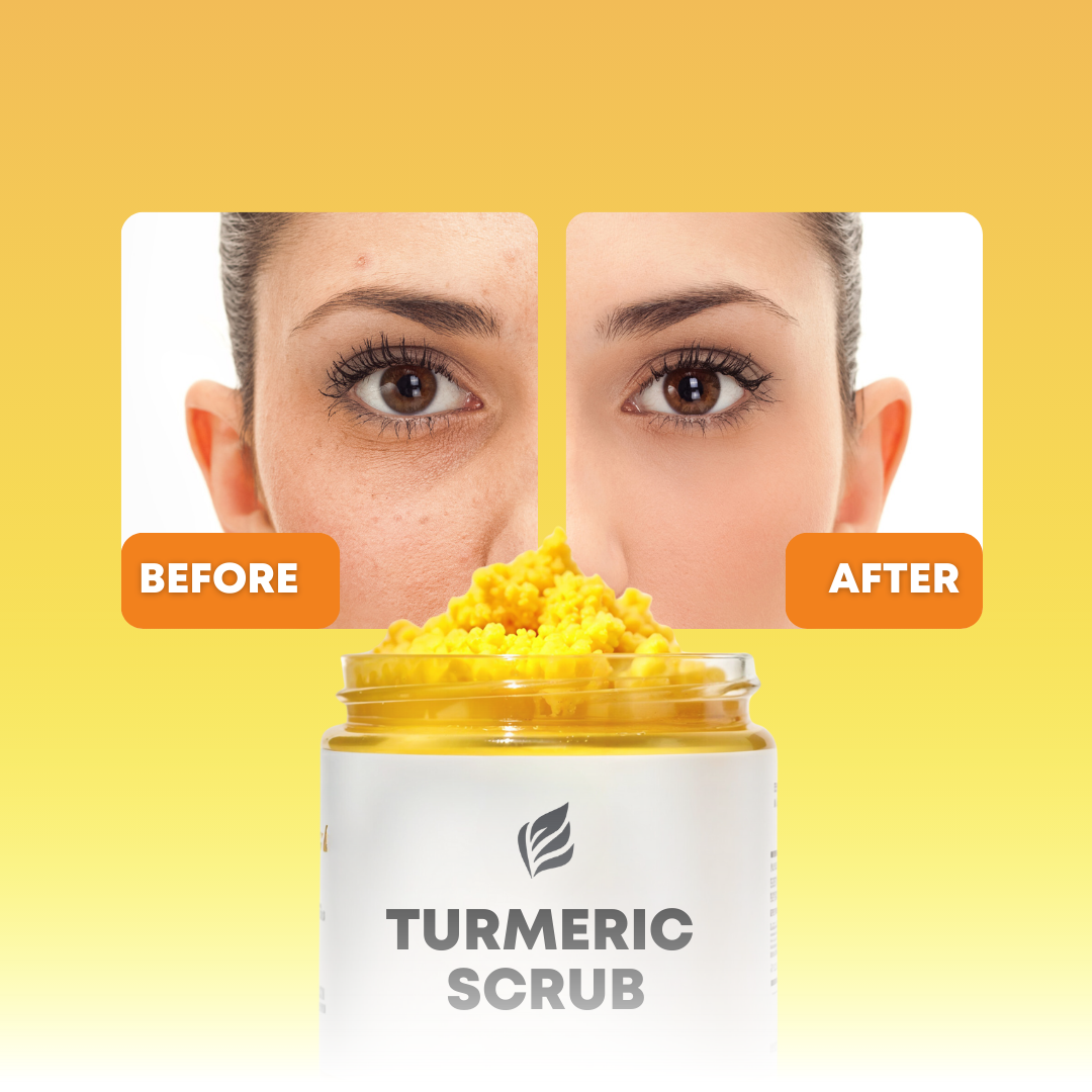 Glowing and Smooth Skin Body Sugar Turmeric Scrub