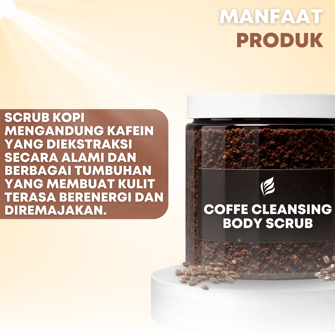 Body Scrub Deep Cleansing with Coffee