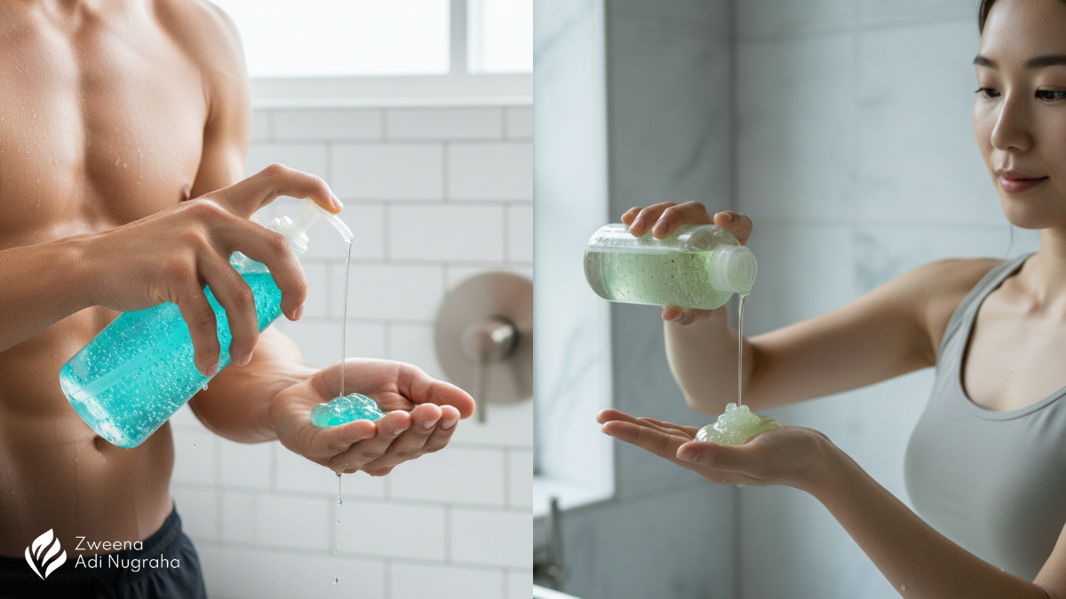 After workout bodywash zweena adi nugraha