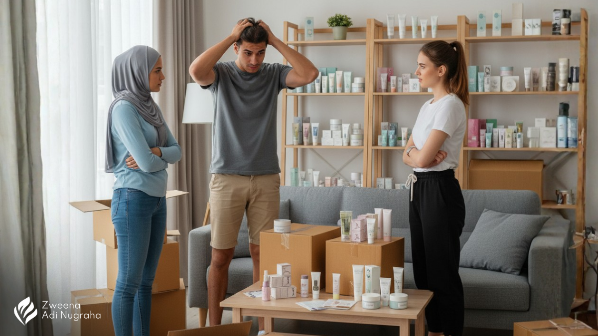 bingung strategi cara jual skincare zweena adi nugraha