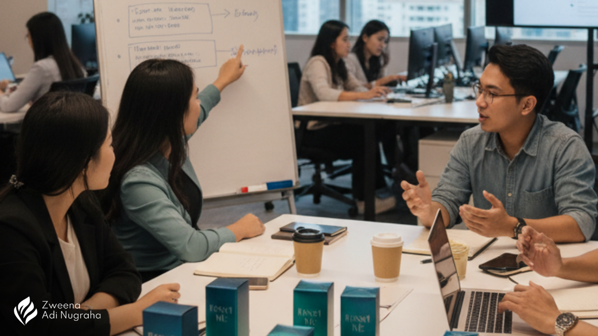 marketing skincare zweena adi nugraha