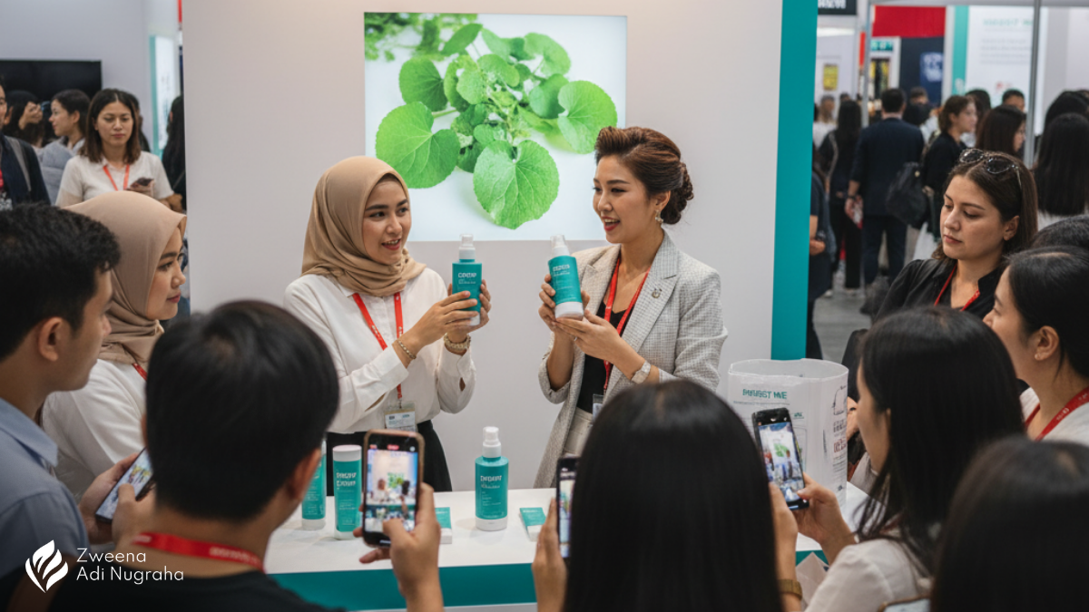 Konsep Produk Skincare Heartleaf Houttuynia Cordata zweena adi nugraha