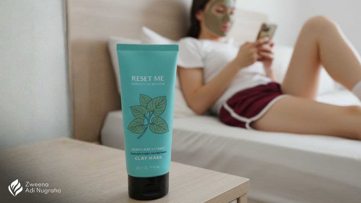 Konsep Produk Skincare Heartleaf Houttuynia Cordata zweena adi nugraha