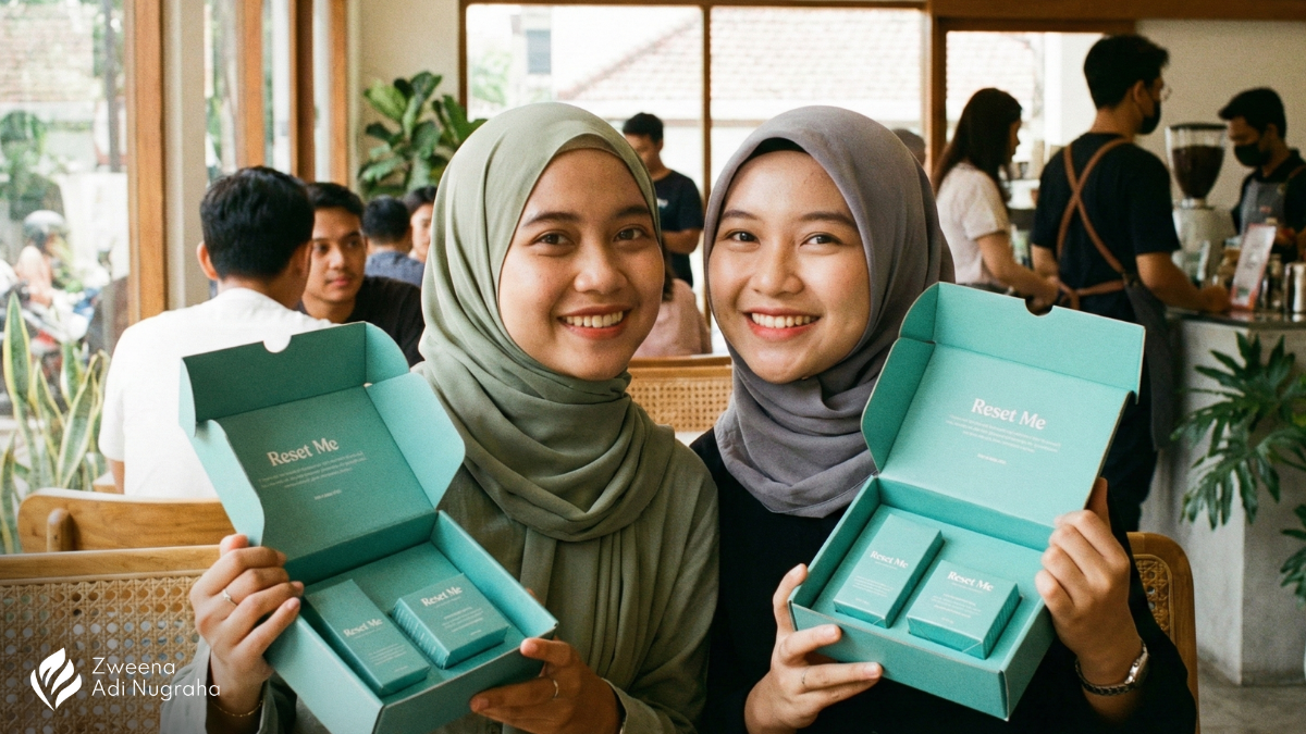 Warna transformative teal untuk skincare 2026 - 2027