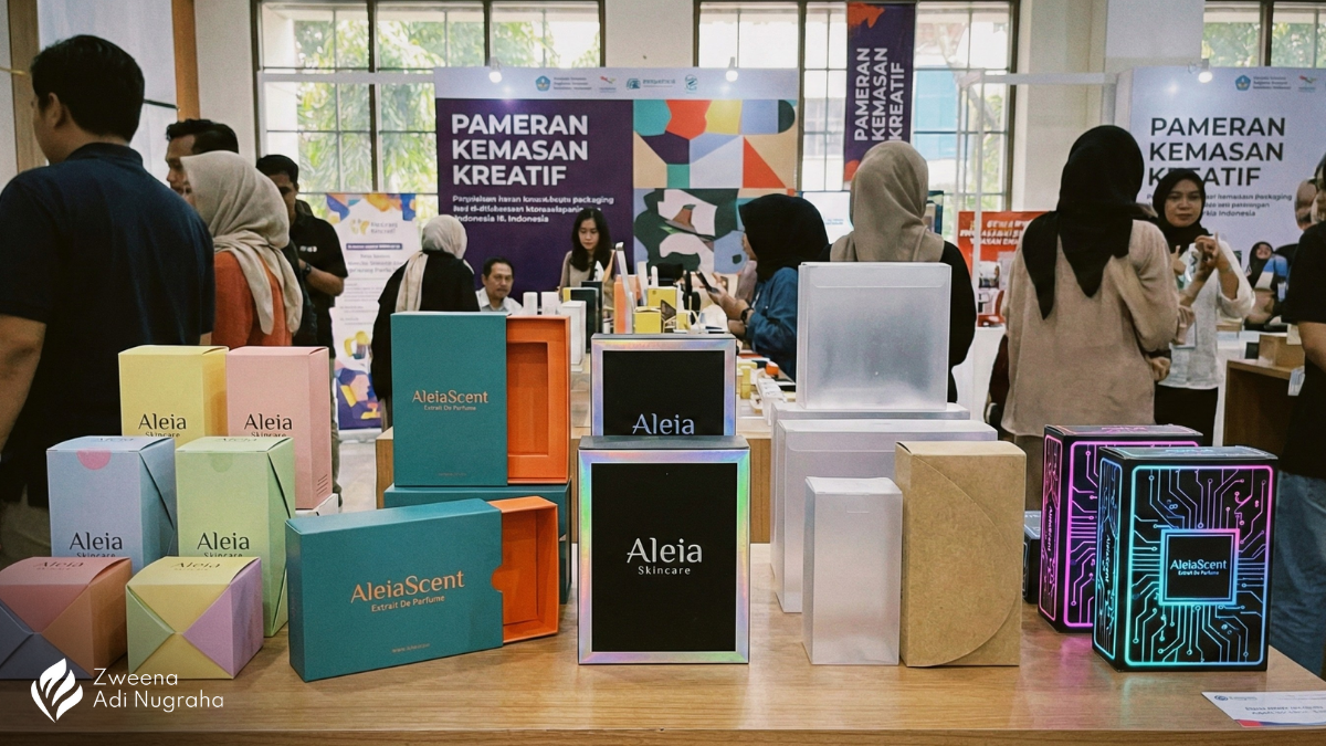 Pameran kemasan kreatif zweena adi nugraha