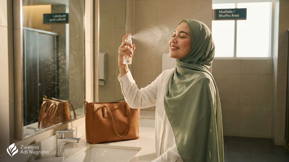 skincare setelah wudhu