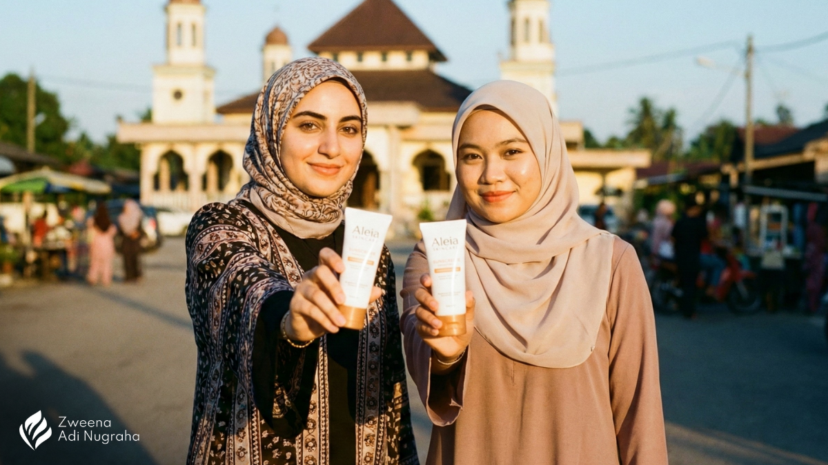 skincare setelah wudhu