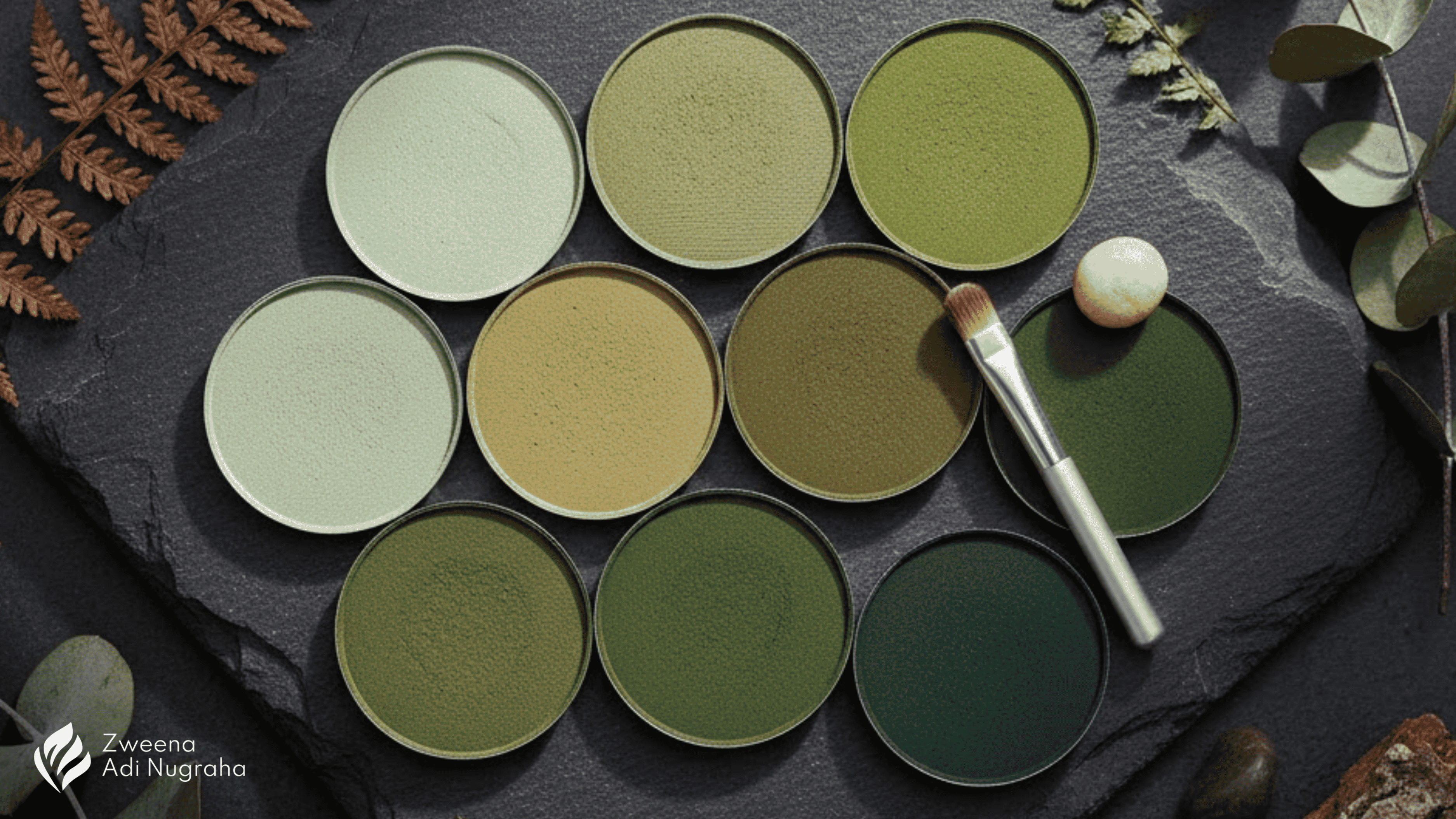 Prediksi tren warna makeup 2026 didominasi palet Organic Earth. 