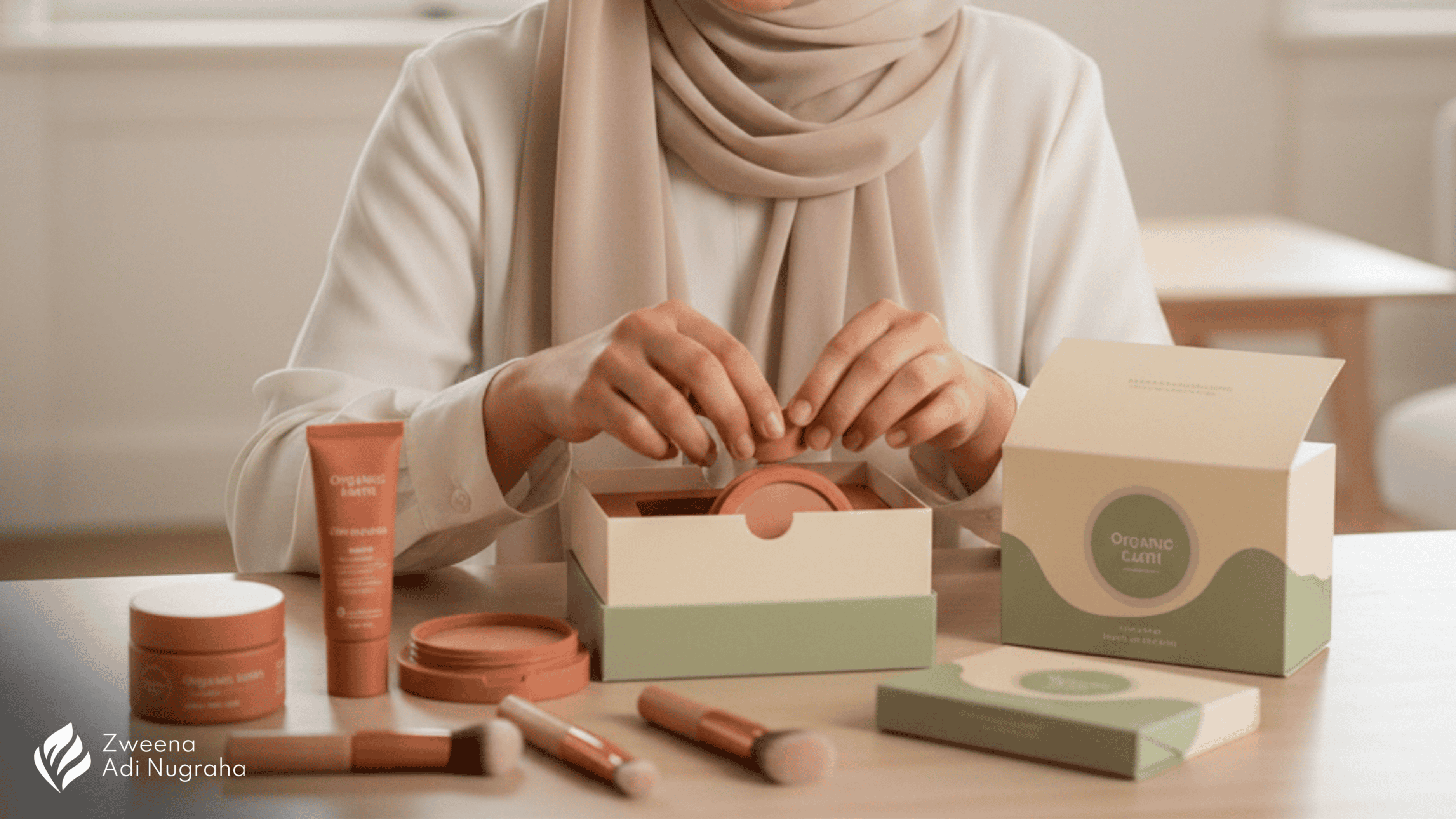 Prediksi tren warna makeup 2026 didominasi palet Organic Earth. 