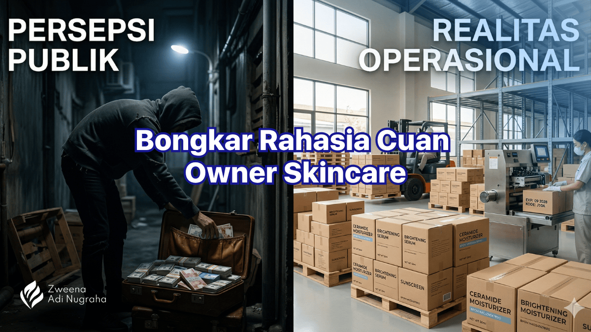 Fenomena Margin Skincare 2026 : Mengapa Bisnis Owner Skincare Maklon Sering Dikira "Money Laundering" karena Cuan yang Tidak Masuk Akal?